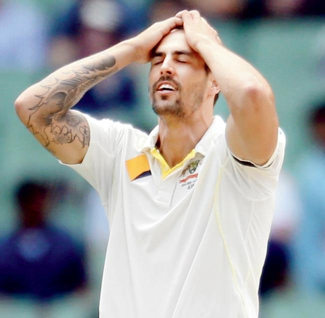 Mitchell Johnson. Pic/Getty Images