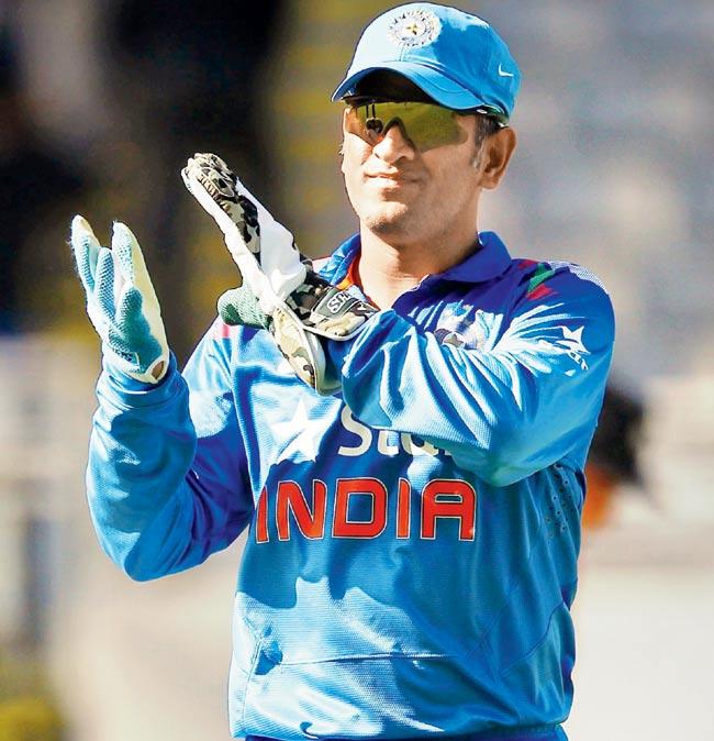 MS Dhoni. Pic/Getty Images