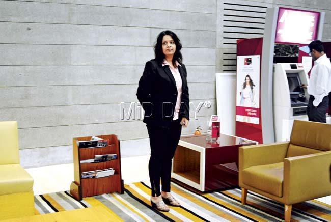 Well begun is half done: Amruta Fadnavis at Axis Bank’s Worli office on her first day