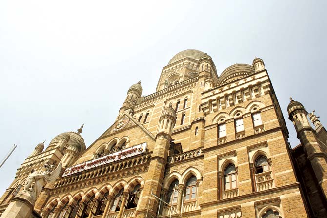 Experts spoke at a meeting with BMC officials about the road. File pic