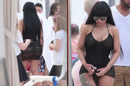 Blac Chyna flaunts her body on way to Miami beach