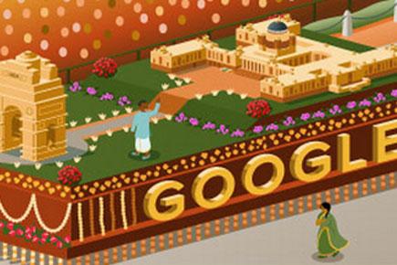 Google marks Republic Day with tableau doodle