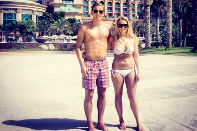 Harry Kane posted this picture with girlfriend Kate Gooders on his Instagram account a few months ago