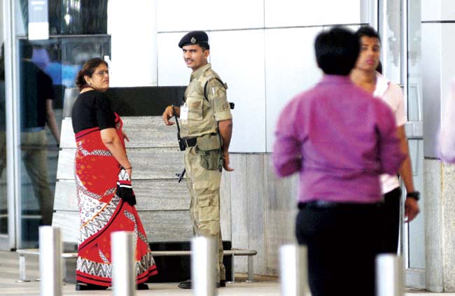 A high alert was sounded by the country’s top intelligence agencies to all airports after the threat call. File pic
