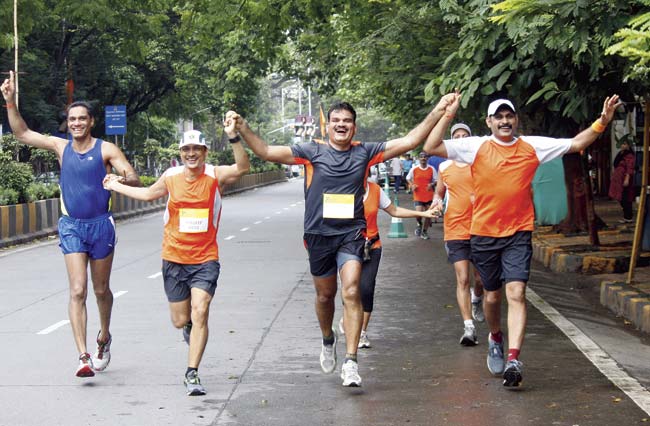 The Ultramarathon held by the Shivaji Park Marathon Club (SPMC) last year