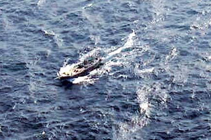 Suspected Pakistani boat apprehended by Coast Guard