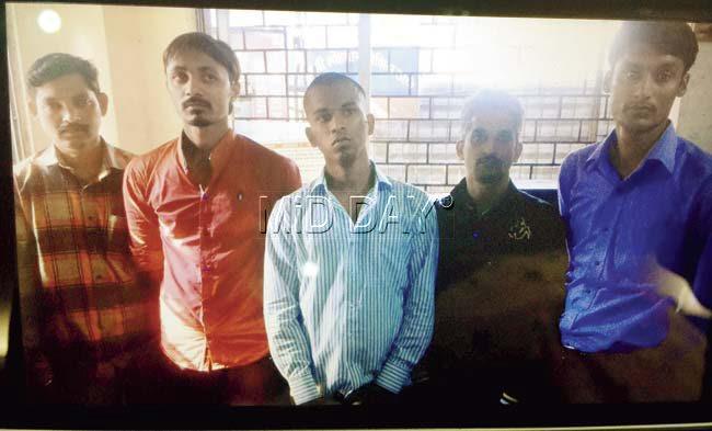 RPF and Mumbai Police arrested five people for allegedly damaging public property and stone pelting on Friday