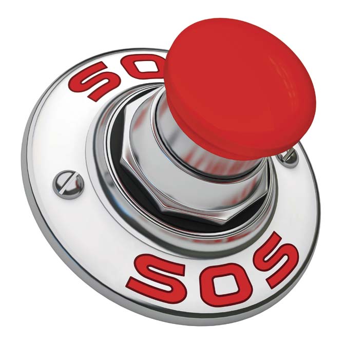 The SOS button system will cost companies around Rs 10,000 per cab. Pic for representation