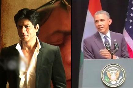 Shah Rukh Khan reacts to President Obama's 'DDLJ' dialogue