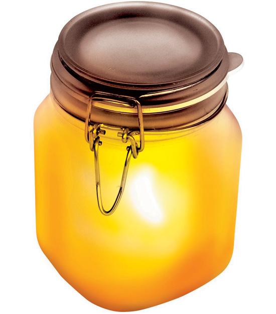 A jar filled with sunlight