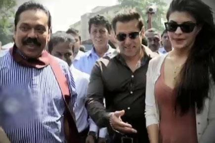 Tamil groups protest against Salman Khan for supporting Rajapaksa
