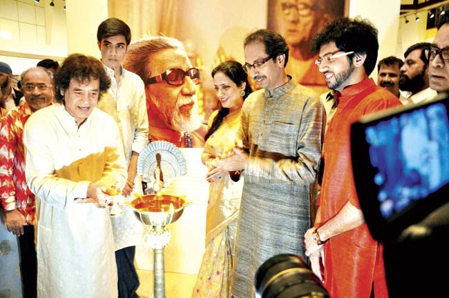 Zakir Hussain as chief guest. Pic/PTI