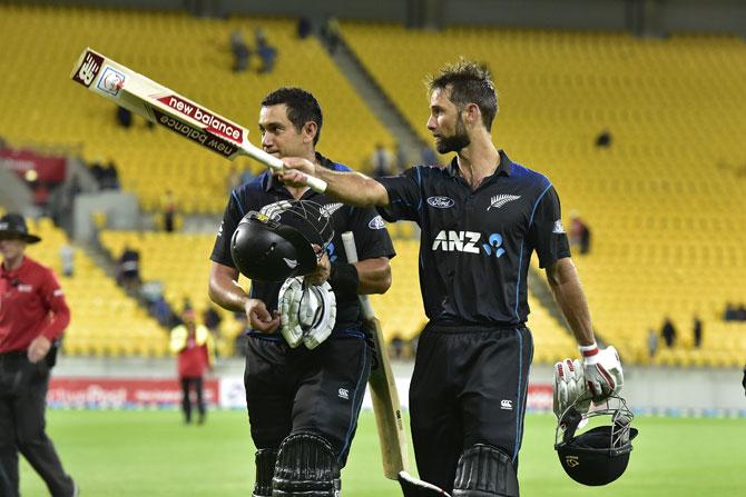 Grant Elliot and Ross Taylor