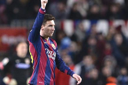 Copa del Rey: Messi hands Barca slender lead over Atletico in first leg