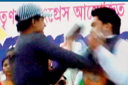 Caught on camera: Mamata Banerjee's nephew Abhishek slapped in public