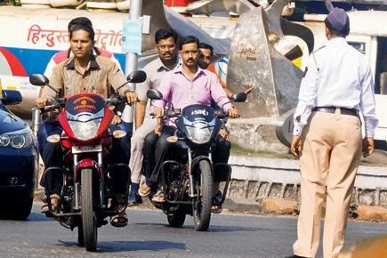Over 45,000 fined for not wearing helmet in Mumbai in 4 days