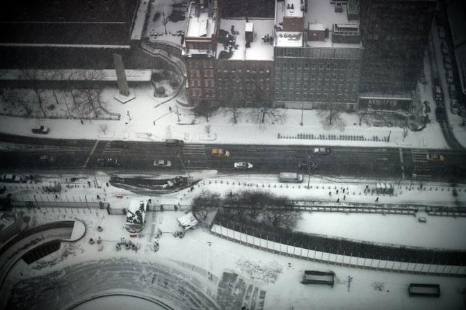 US snowstorm