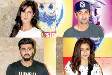 Ranbir Kapoor, Katrina Kaif and other celebs watch 'Inside Out'