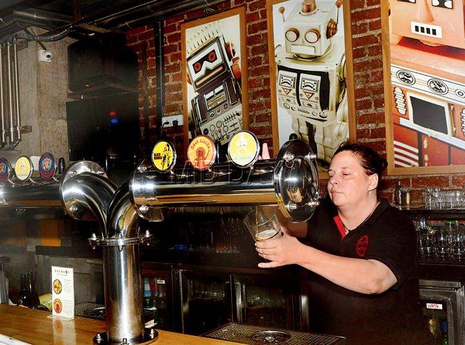 Julie Baggett intends to introduce new and exciting flavours at Brewbot. PICs/SAYED SAMEER ABEDI