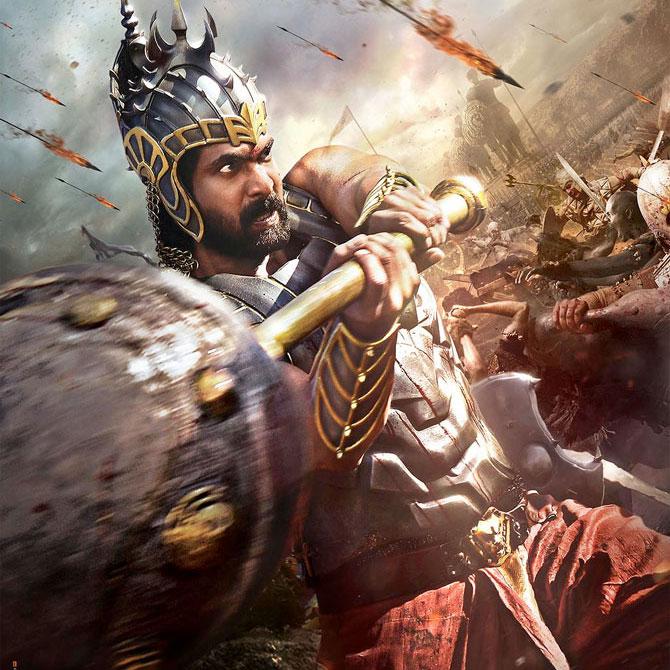 Rana Daggubati as the mighty Bhallaladeva in 