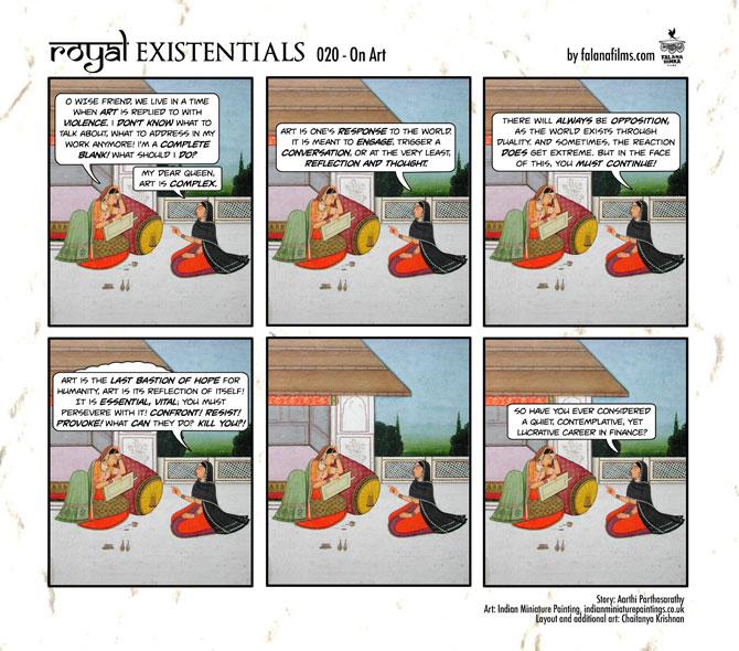 A royal storyboard for society
