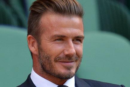 David Beckham steals the show at Wimbledon 2015