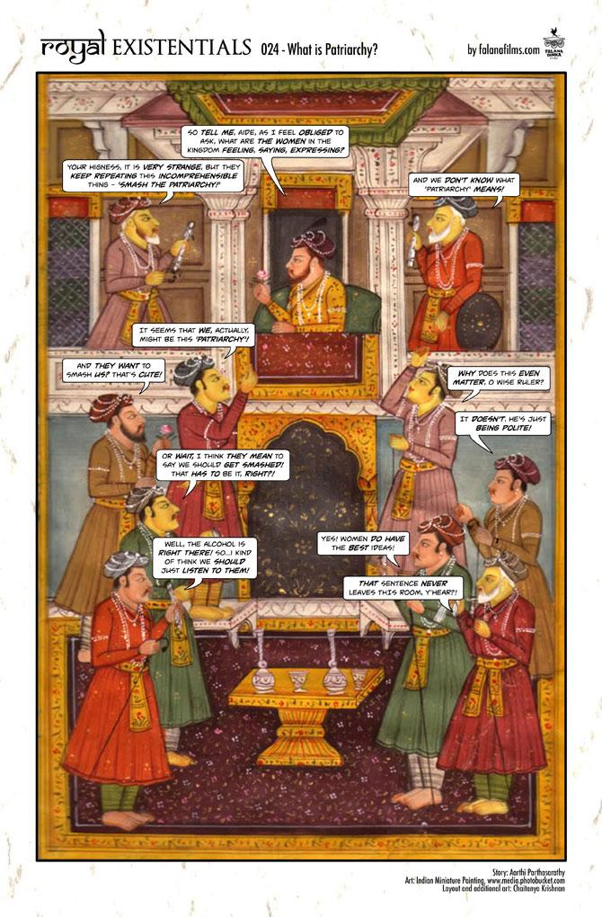 A royal storyboard for society