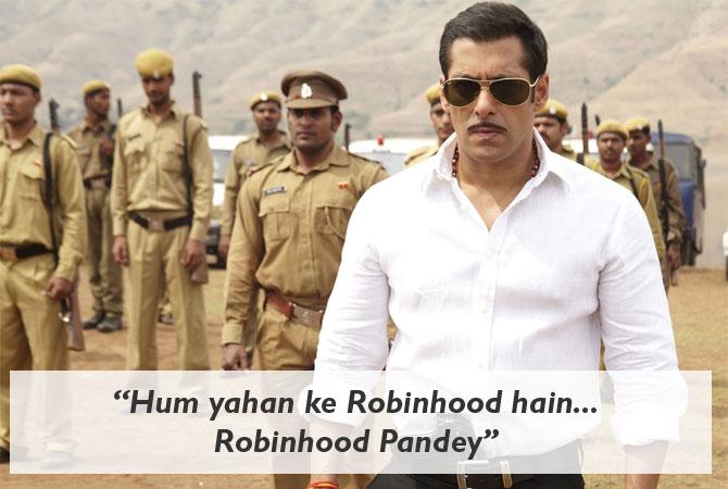 Hum yahan ke Robinhood hain... Robinhood Pandey - Dabangg