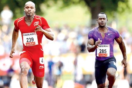 Asafa Powell powers to gold in 9.87s at Swiss meet