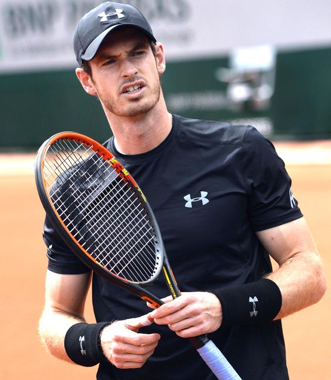 Andy Murray. Pic/AFP