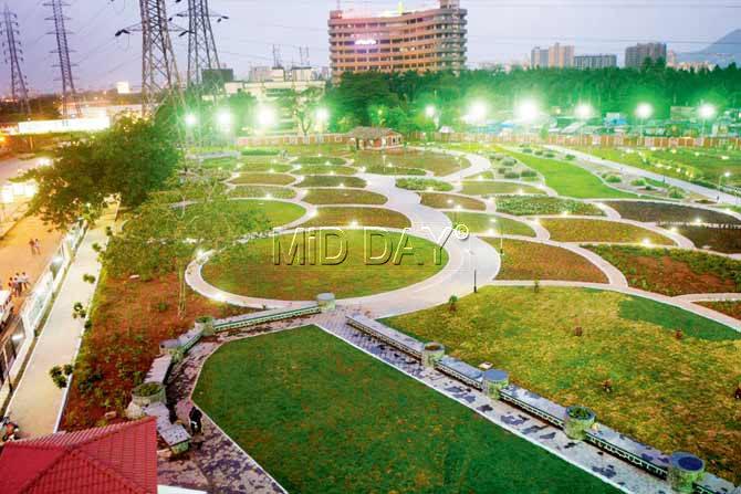 The themed-botanical garden which will offer residents of Sion and Chembur East a recreational area