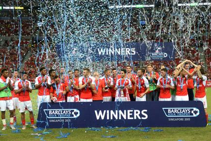 Arsenal beat Everton in Asia Trophy final