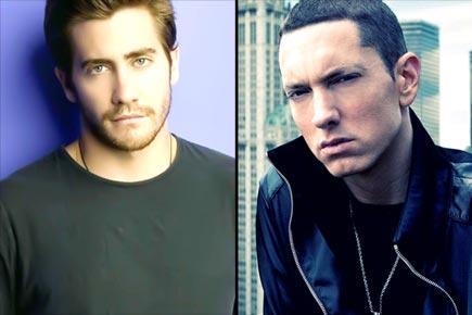 Eminem, Jake Gyllenhaal surprise fans at 'Southpaw' screening