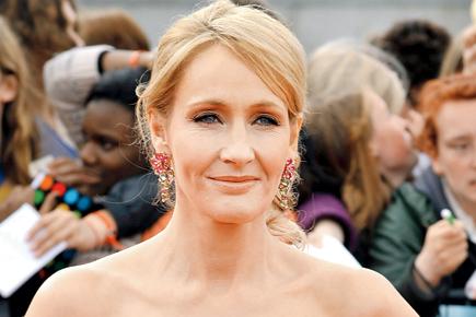 J K Rowling creates traffic chaos while her garden bushes get trimmed