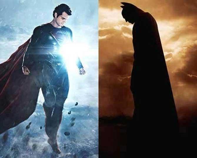 Superman vs Batman. Pics/Santa Banta