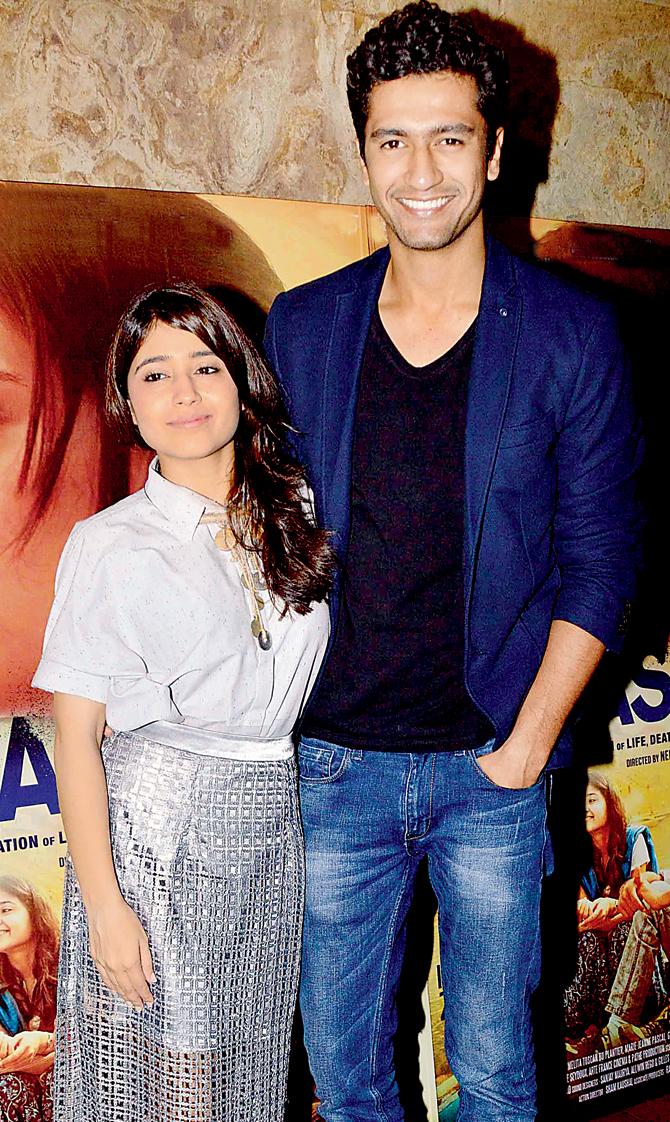 Shweta Tripathi and Vicky Kaushal