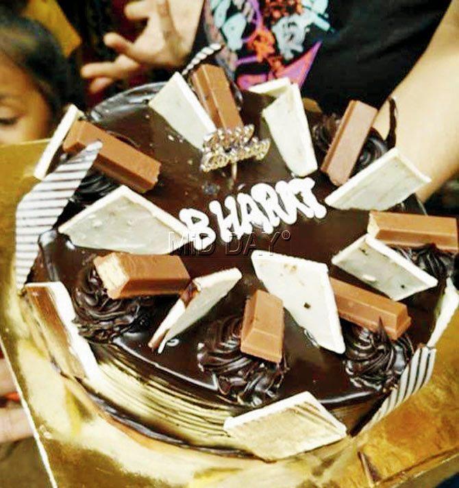 TASTY TREAT: The ‘Happy birthday Bharat’ cake