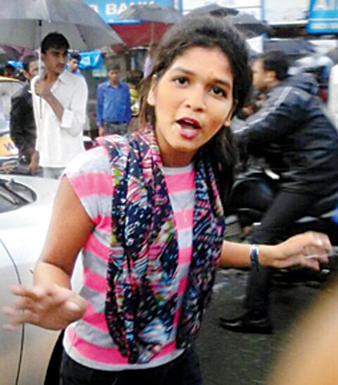 This girl allegedly assaulted Almas Huna, who tried to break up an argument
