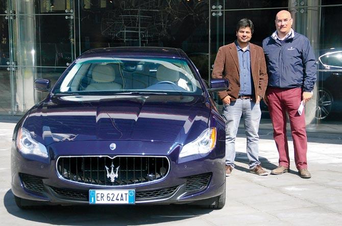 Franco, the knowledgeable, eloquent man at Maserati, facilitated the drive