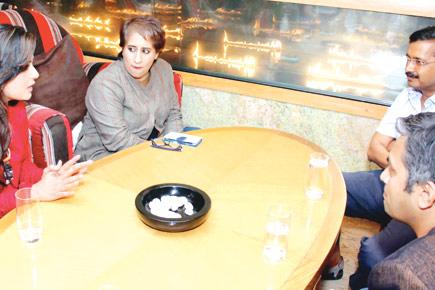 What is Richa Chadda telling Delhi CM Arvind Kejriwal?