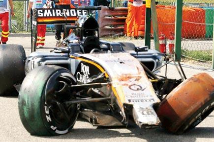 F1: Misery for Force India at Hungaroring