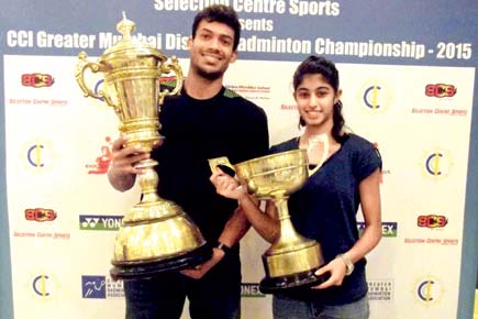 Nigel D'Sa, Kareena Madan bag badminton titles