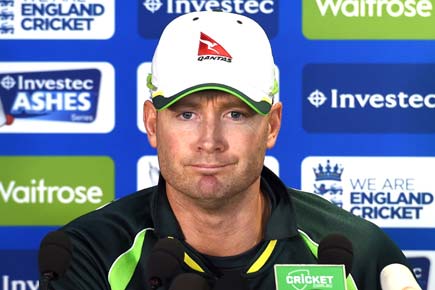 Ashes: Michael Clarke slips over 'sex' and 'success'... again