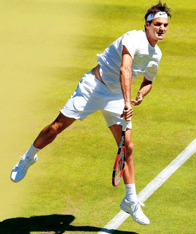 Roger Federer. Pic/Getty Images