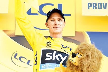 Tour de France: Chris Froome on top after crash