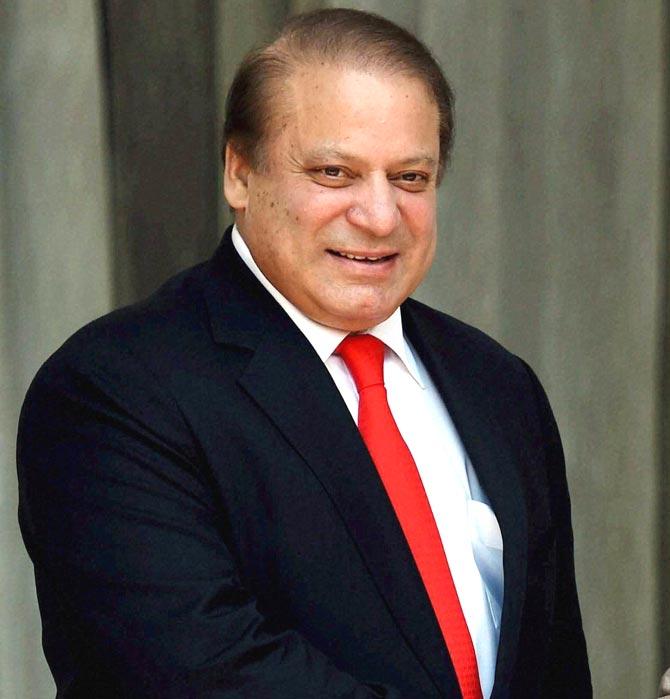 Pakistan Prime Minister Nawaz Sharif. Pic/PTI