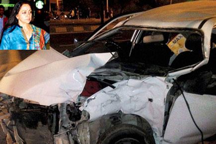 Outrage over Hema Malini blaming child's father for car accident