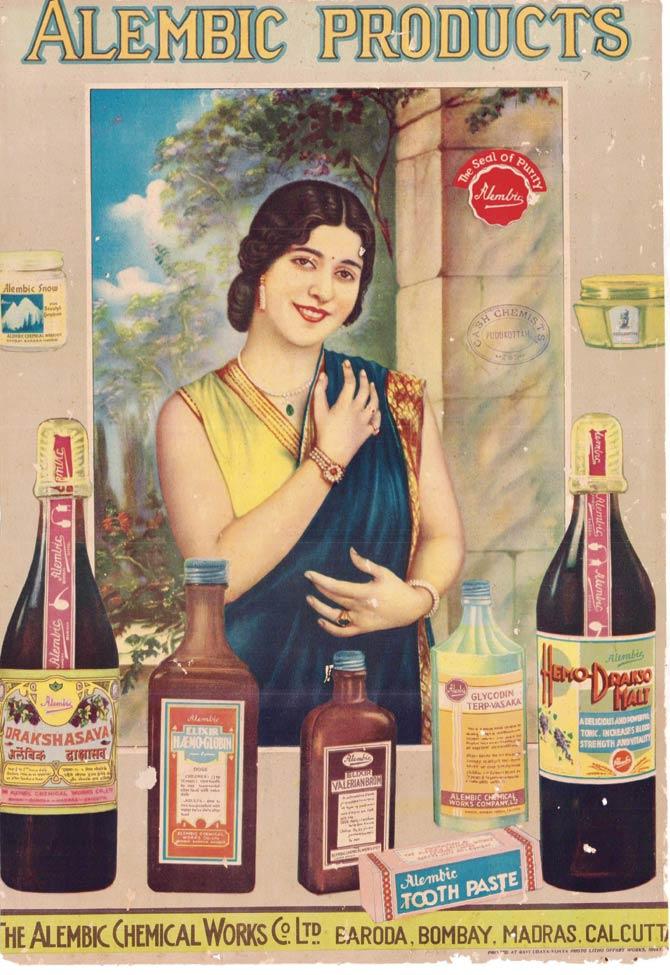 Alembic Products by Unknown, Offset, published by Alembic Chemical Works Company Ltd, India, mid-20th century
