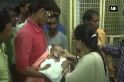 Baby with 'alien-like' head abandoned by parents in West Bengal