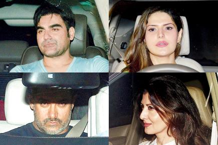 Bollywood celebs at Salman Khan's Eid party